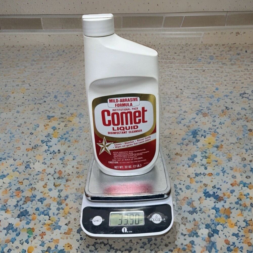 Vintage Comet Liquid Red Institutional Pack 32oz. RARE NOS